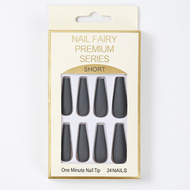 Wholesale Long Matte Frosted Ballerina Manicure